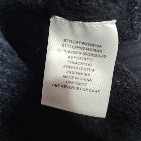 NWT Alter'd State Oversized Black Mock Neck Sweater Top XXL - Picture 6 of 8